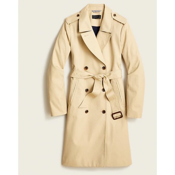 J. Crew Jackets & Blazers - J. Crew Women's $228 2011 Icon Trench Coat Khaki Size 0 H5852